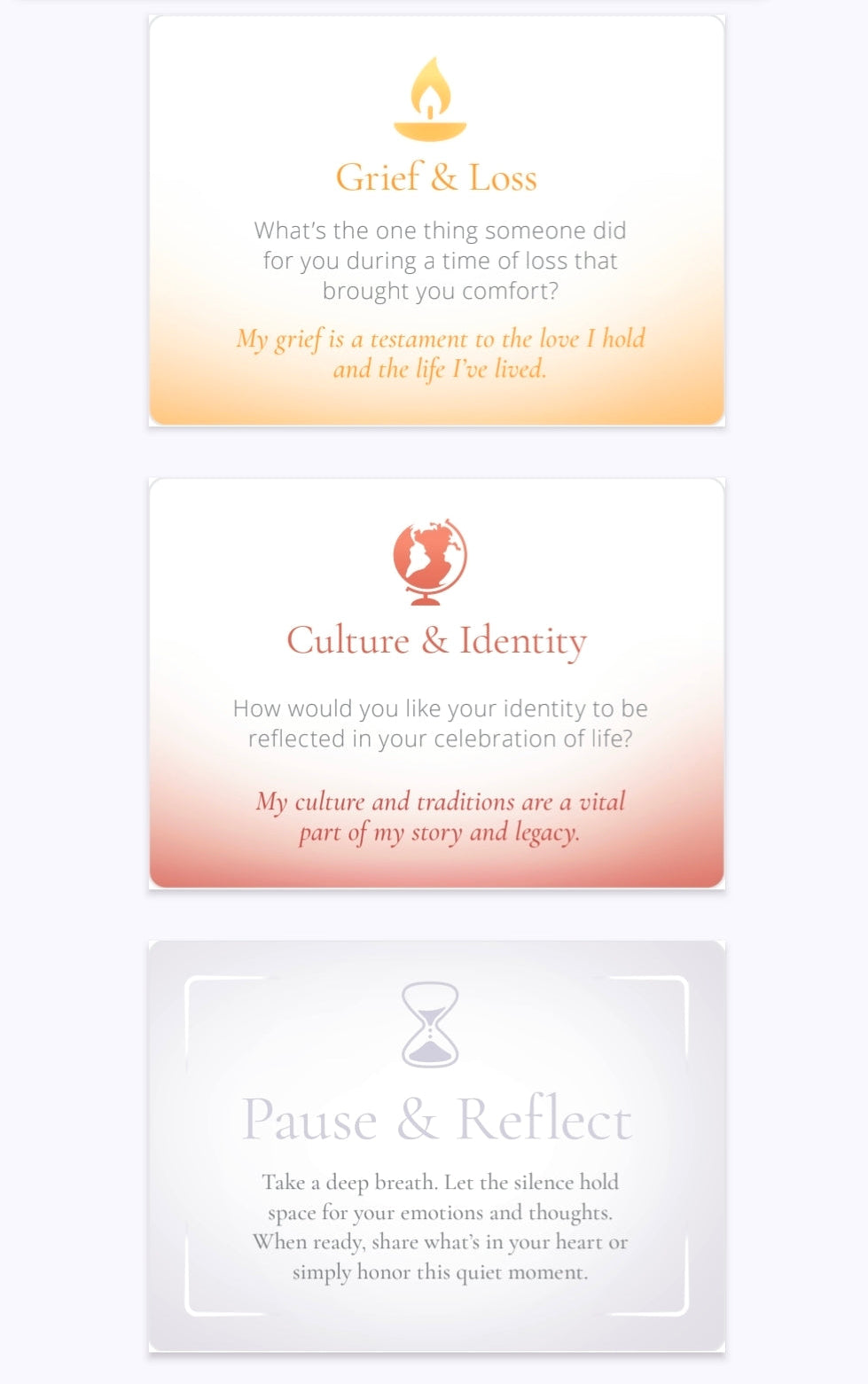 Table Talk: End-of-Life Conversation Game